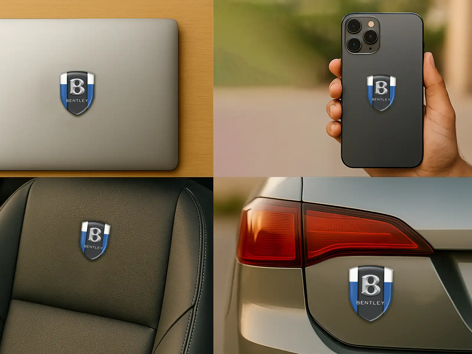 Bentley Vinyle Auto Luxe Élégant Haut de Gamme